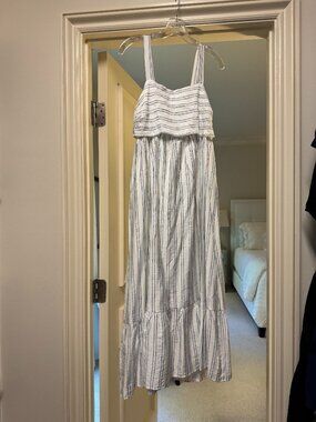 Pants Store Striped Maxi Dress